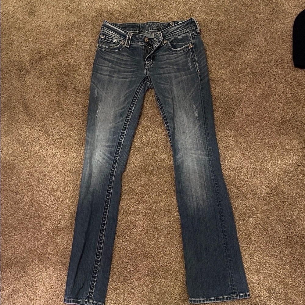 Miss Me Women's Dark Blue Boot Cut Jeans